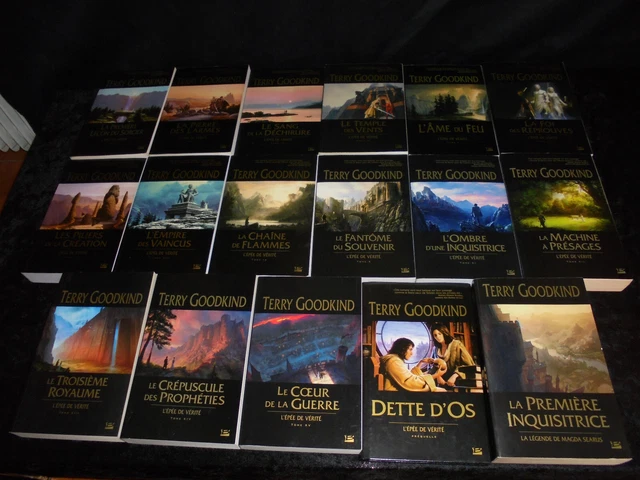 TERRY GOODKIND : Cycle L'épée de Vérité 0 à 15 + Magda Searus Edition