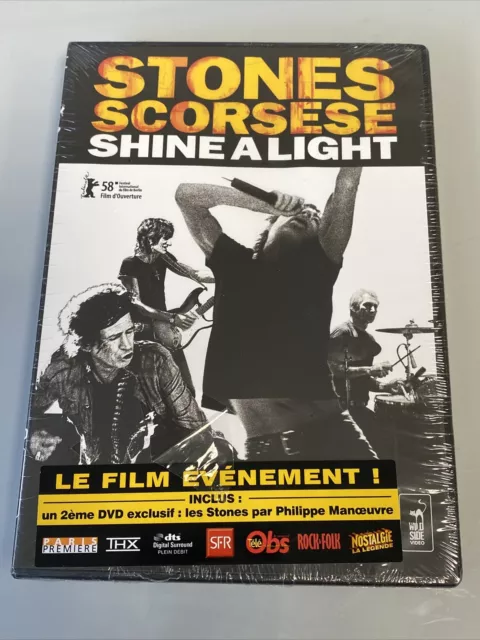 Rolling Stones Shine A Light Collector 2 Dvd Avec Doc Manoeuvre France Neuf