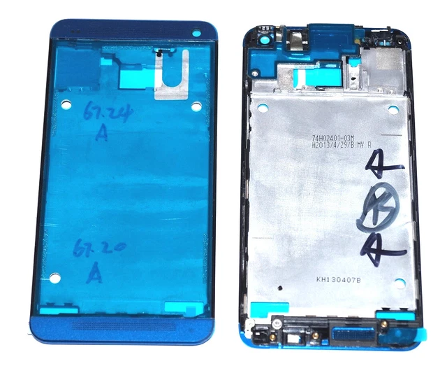 Htc One M7 801c 801e 801n 801s Antérieur Boîtier Déco. Étui Coque Avant Cadre