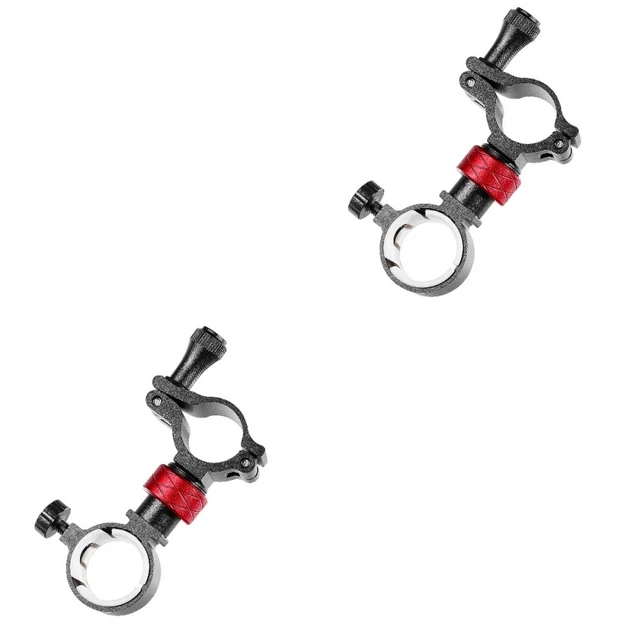 2pcs BESPORTBLE Fishing Chair Umbrella Clamp Fishing Rod Stainless Steel Holder