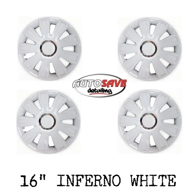 Simply Inferno Set finiture ruote 16 pollici - Bianco