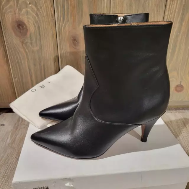 New IRO black leather boots