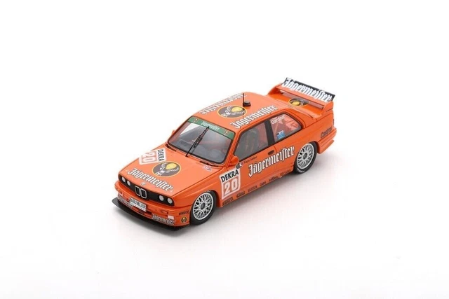 BMW E30 M3 #20 Team Linder DTM 1992 Wayne.G - SG605 1/43 SPARK Edition Limitée