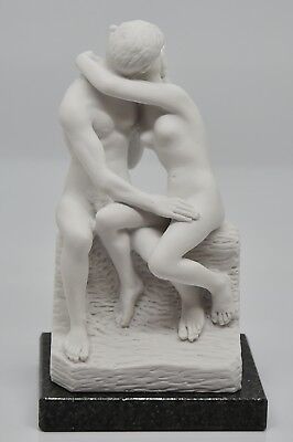Il Bacio di Auguste Rodin - Riproduzione della statua made in Italy - 15 cm