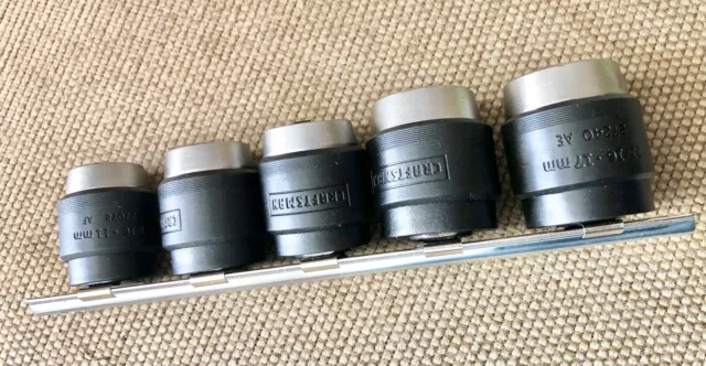 Craftsman Extreme Grip 5-Piece Socket Set 3/8" Drive SAE Standard & Metric
