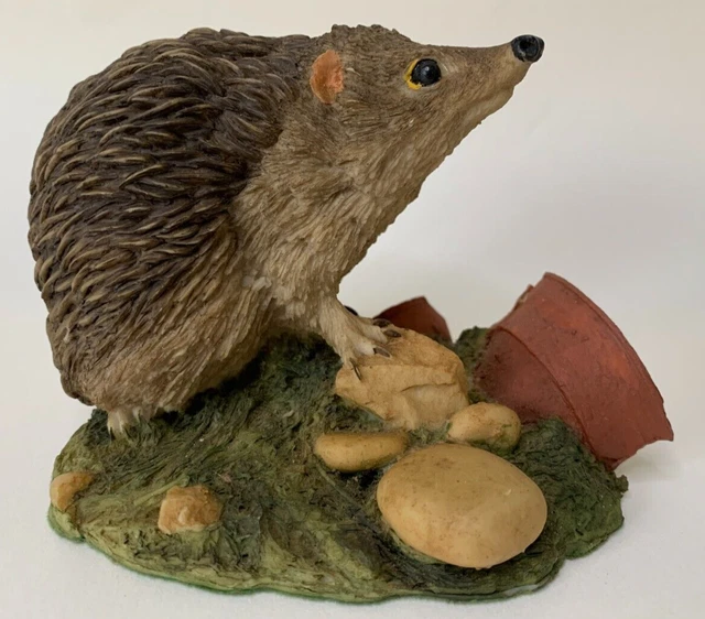 Coalport Fine Art Figurine Handpainted Hedgehog