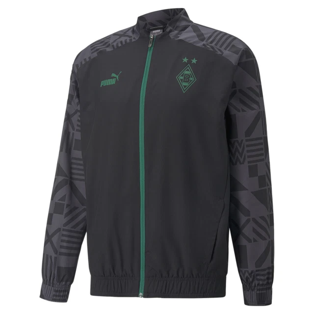 PUMA Borussia Mönchengladbach Fußball Prematch Jacke Herren