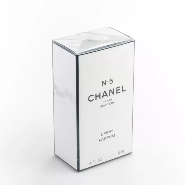 Chanel No 5 Spray Parfum 6ml 1/5OZ  Perfume Extrait New Sealed Box Vintage No5