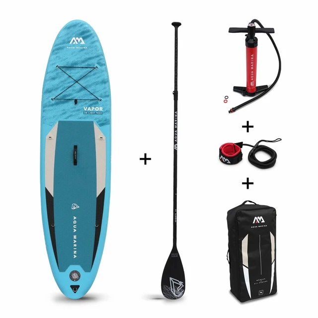 Pack stand up paddle gonflable Vapor 10'4" avec pompe haute pression double