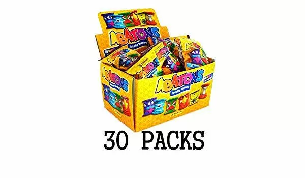 figurine Panini BOX 30 packets bustine tuten DISPLAY ABATONS PANINI