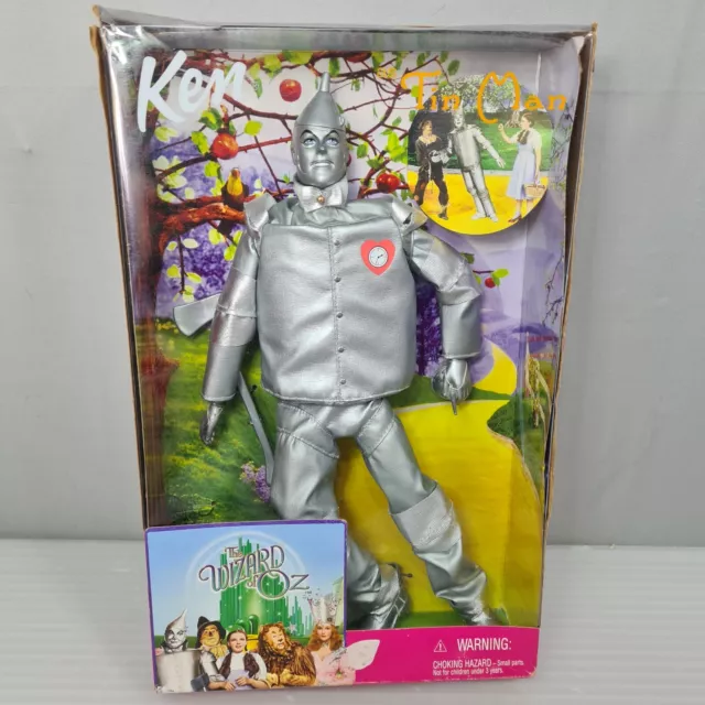 Vintage Mattel Barbie The Wizard of Oz Ken as Tin Man 1999 Y2K New In Box