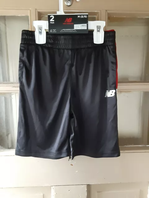 New Balance Boy's Athletic Wear Shorts Size Medium (5-6) NEW WITH TAG **LOT 2**