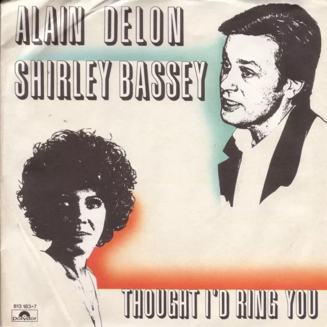 Alain Delon & Shirley Bassey - Thought I'd Ring You: with PR-Info (7" Single)