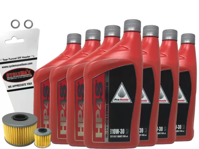 Genuine OEM Full Synthetic Oil Change Kit for 2016-2022 Honda Pioneer 1000