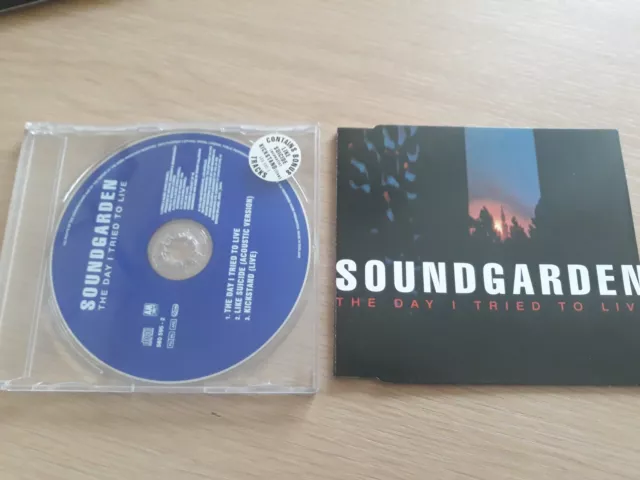 soundgarden cd single The Day I tried to Live