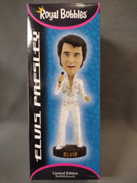 Elvis Presley Bobblehead Limited Edition by Royal Bobbles Aloha from Hawaii NIB