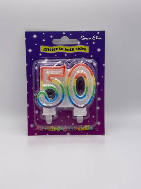 Velas de 50 cumpleaños