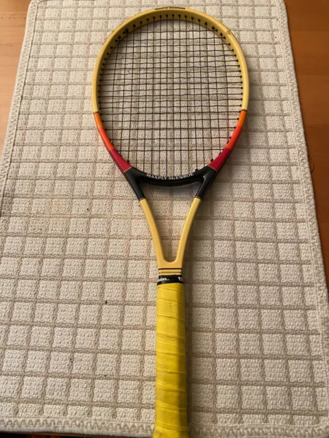 Rare Tennis Racquet Dunlop Maxply Mcenroe