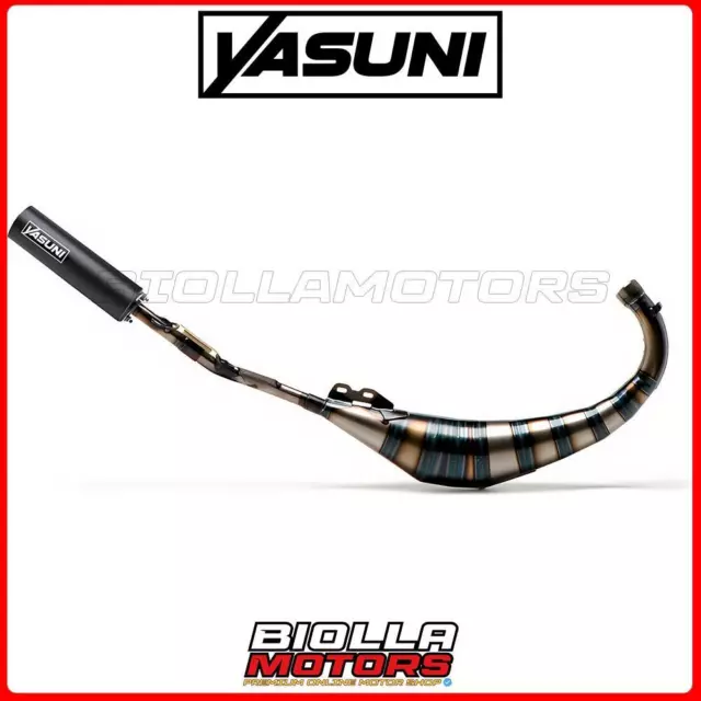 Tub914Tb Yasuni R3 Black Aprilia Rs 50Cc (Am6) Muffler - (From '99) Not Approved