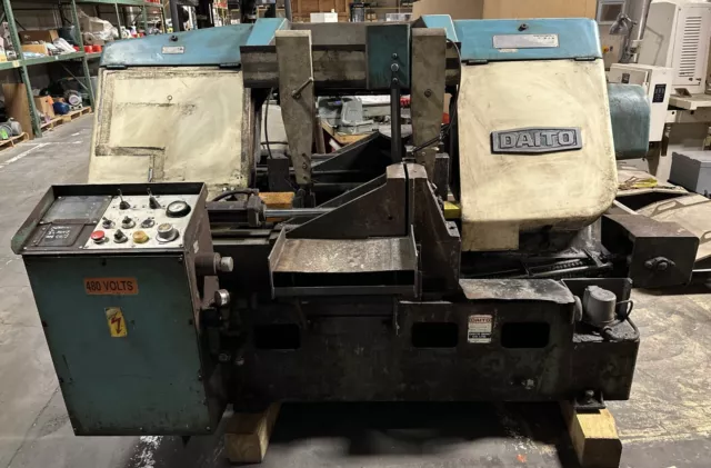 DAITO GA400W Automatic Horizontal Band Saw, 15.25" X 15.25" Capacity