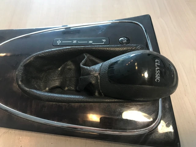 Hacreyatu Pommeau De Levier De Vitesse Cuir Pour Mercedes-Benz W211 Classe E - Design Luxueux Et Confortable