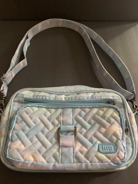 LUG Women's CONVERTIBLE RFID CROSSBODY AND BELT BAG CAROUSEL 3 Mystic Seaglass