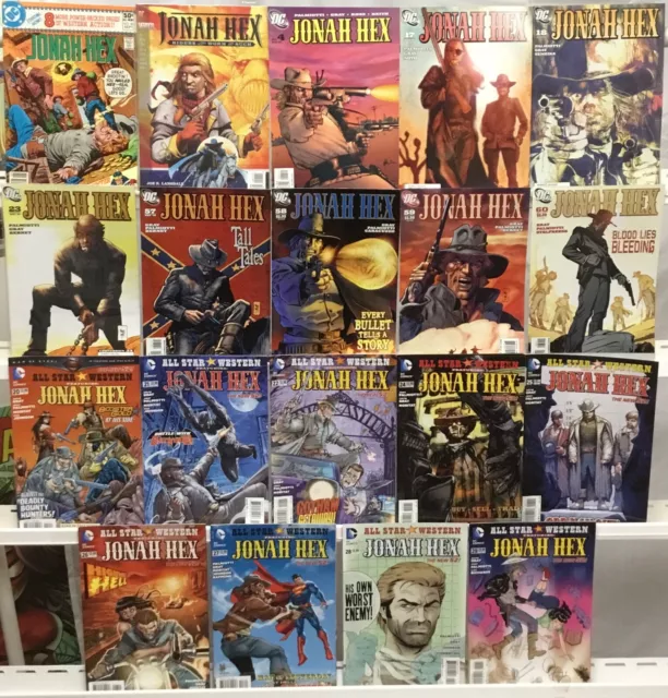 DC Comics Jonah Hex Comic Book Lot of 19 Issues