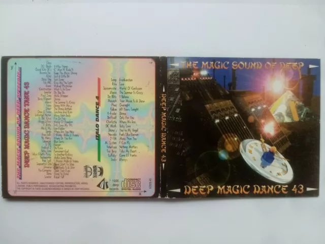 Deep Magic Dance 43 - Nonstop-Megamix, Promo CD, 1996, Neuwertig!