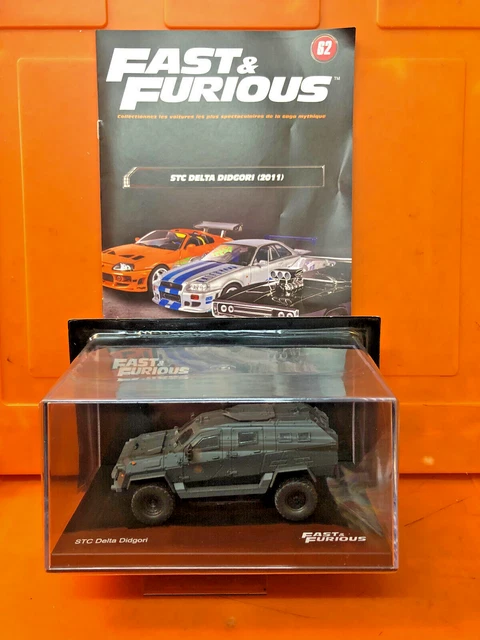 STC DELTA DIDGORI 2011 1/43 Fast & Furious N°62 EUR 34,95 - FR