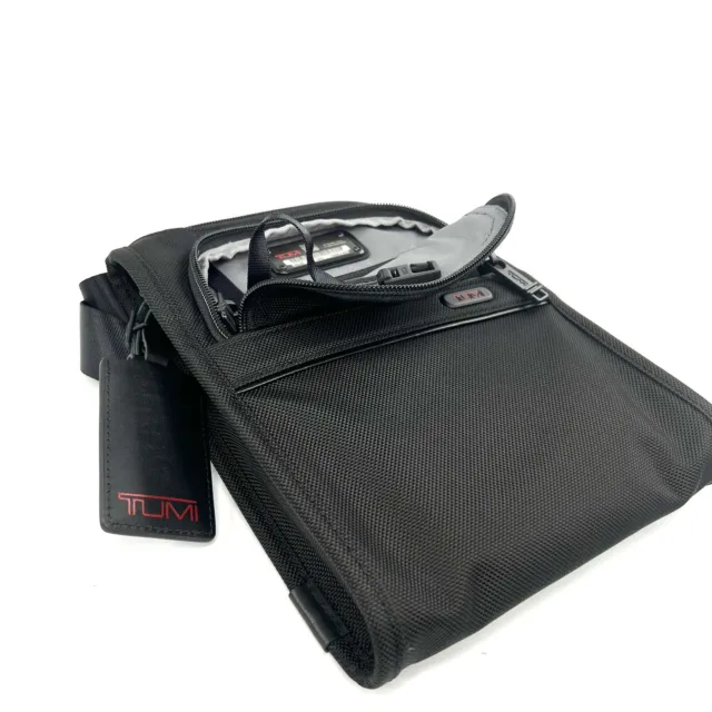 TUMI Gen 4.3 Core Pocket Bag Small Black Ballistic Nylon 10