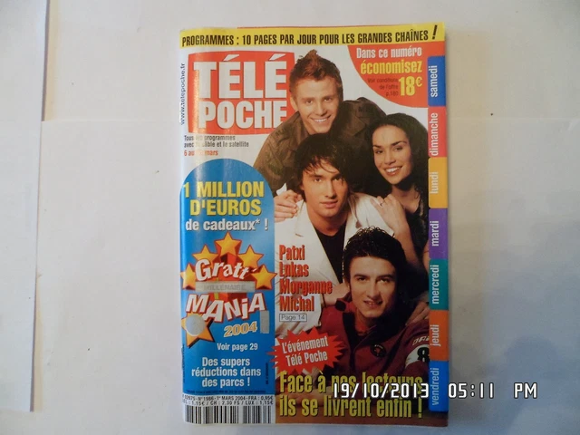 TELE POCHE N°1986 Du 6 Au 12 Mars 2004 Star Academy E29 EUR 4,70
