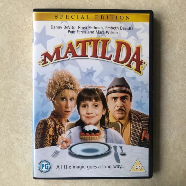 Matilda Dvd Special Edition 2009 Danny Devito Mara Wilson Roald Dahl 2 49 Picclick