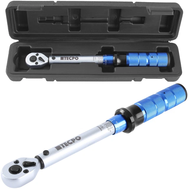 TECPO DREHMOMENTSCHLÜSSEL 1/4 ZOLL 5-25 Nm DREHMOMENT SCHLÜSSEL 1/4" WERKZEUG