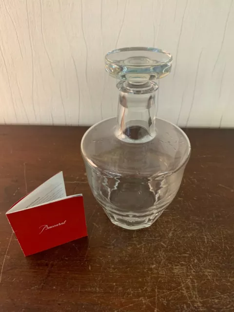 Carafe à whisky en cristal de Baccarat