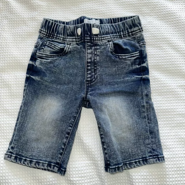 Cotton On Kids Boys Denim Shorts Size 6