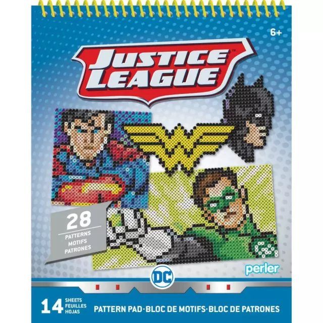 Justice League Perler Bead Book