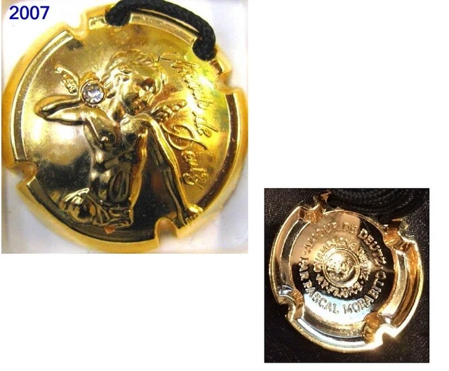 Muselet De Champagne Amour De Deutz 07 Plaque Or Rare Eur 10 00 Picclick Fr