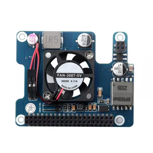 Module For Raspberry Pi-4 POE HAT with Cooling Fan Power over Ethernet ModuleNEW