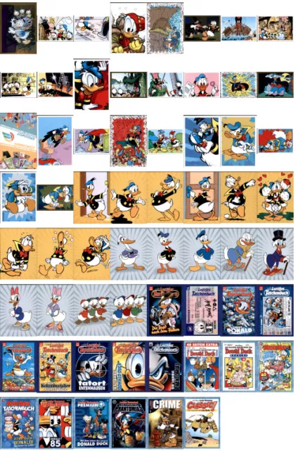 Panini Disney 85 Jahre Donald Duck - Sticker 251-276 + Karten 1-36 zum aussuchen