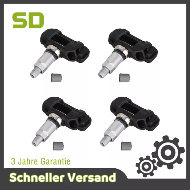 4x Für Mercedes-Benz RDKS Reifendrucksensor W212 W205 W447 A0009050030 TPMS Neu