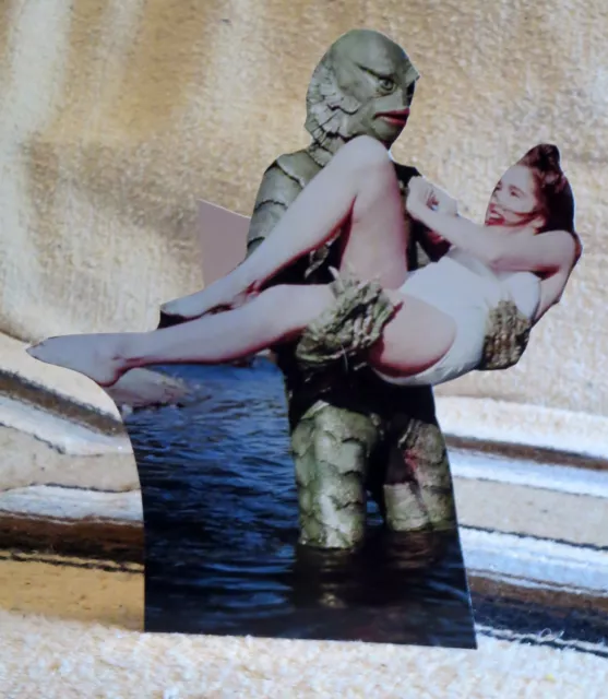 Creature from the Black Lagoon Movie Figure Tabletop Display Standee 8 1/2" Tall