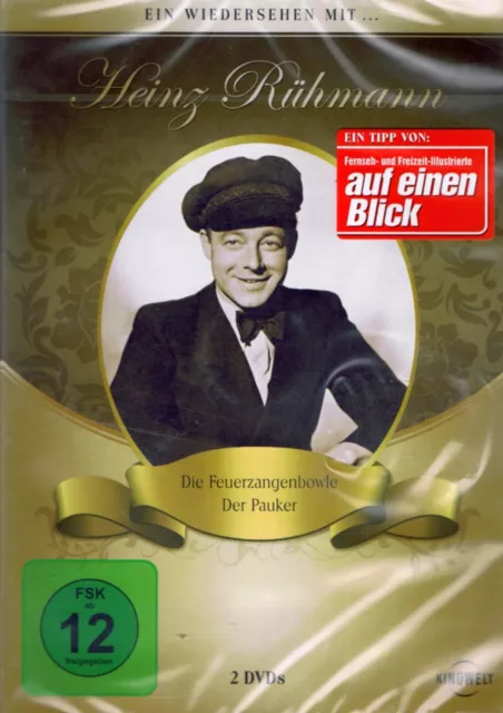 DOPPEL-DVD NEU/OVP - Ein Wiedersehen mit Heinz Rühmann - 2 Spielfilme