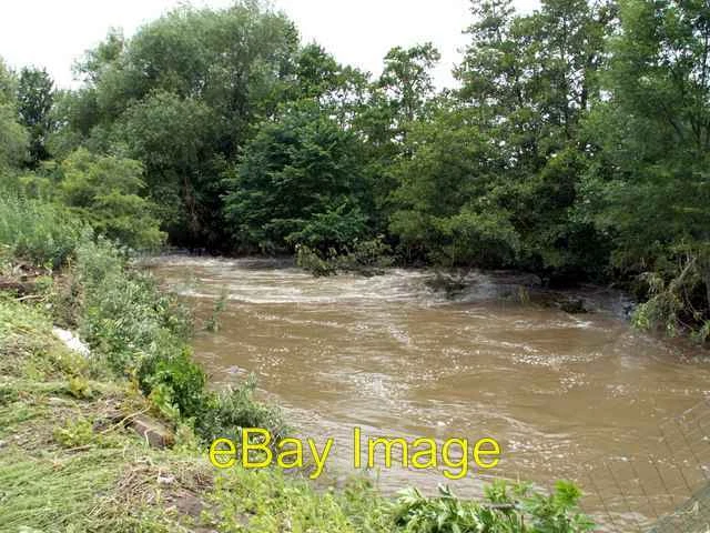 Photo 6x4 The River Dearne the day after flooding. Barugh/SE3108  c2007