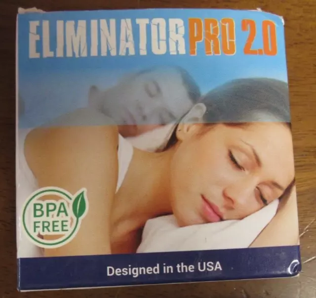 Eliminator Pro 2.0 Sleep Aid Snore Stopper Anti Snoring Mouthpiece Guard