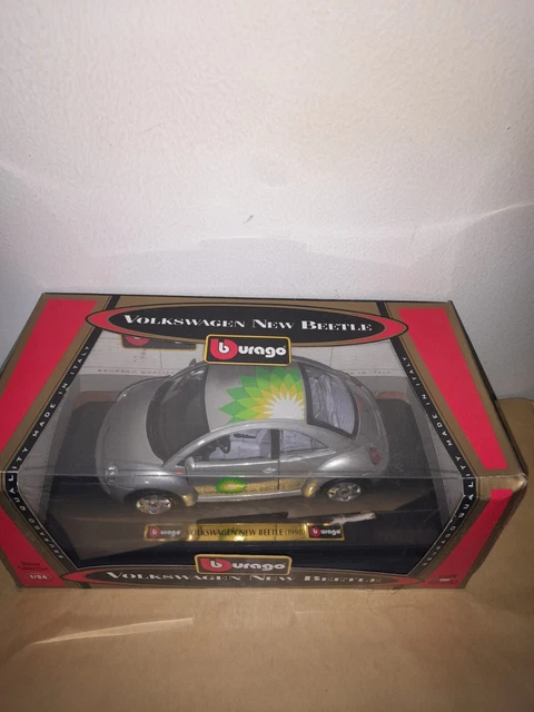 Burago Or 1/18 Volkswagen New Beetle Blanche 1998 – Collection – Occasion