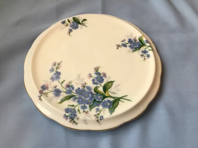 Royal Albert forget me not teapot stand