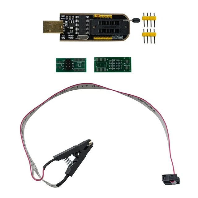CIRCUITS INTÉGRÉ PROGRAMMIERUNG Modules Bios CH341A USB Circuits SOIC8 ...