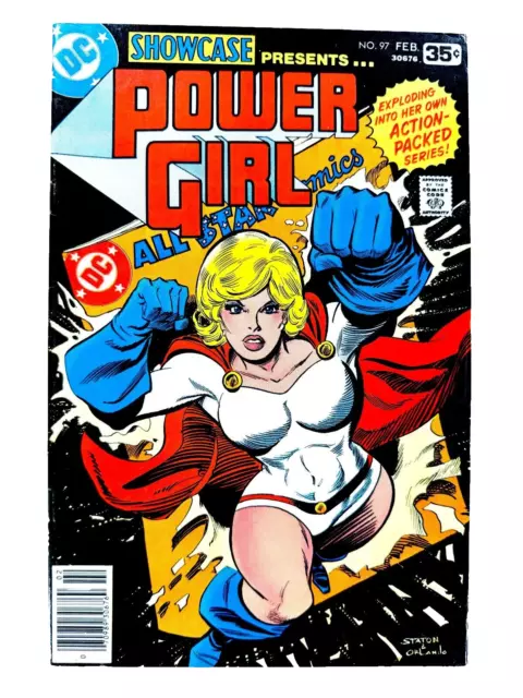 DC SHOWCASE PRESENTS POWER GIRL (1978) #97 Key 1st Solo Power Girl GGA FN+ (6.5)