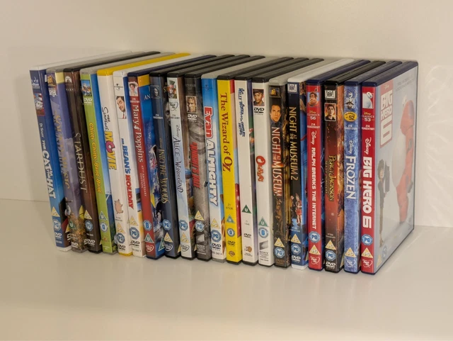 20 X DVD Movie Collection, job lot, bulk - Kids, Family, Animated - U ...