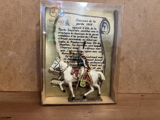 PLOMB - CBG-MIGNOT- Fab Avant 1950 - Empire - 2 Chasseurs A Cheval - EUR 30,40 - FR